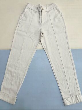 White Women’s Tailored Pants